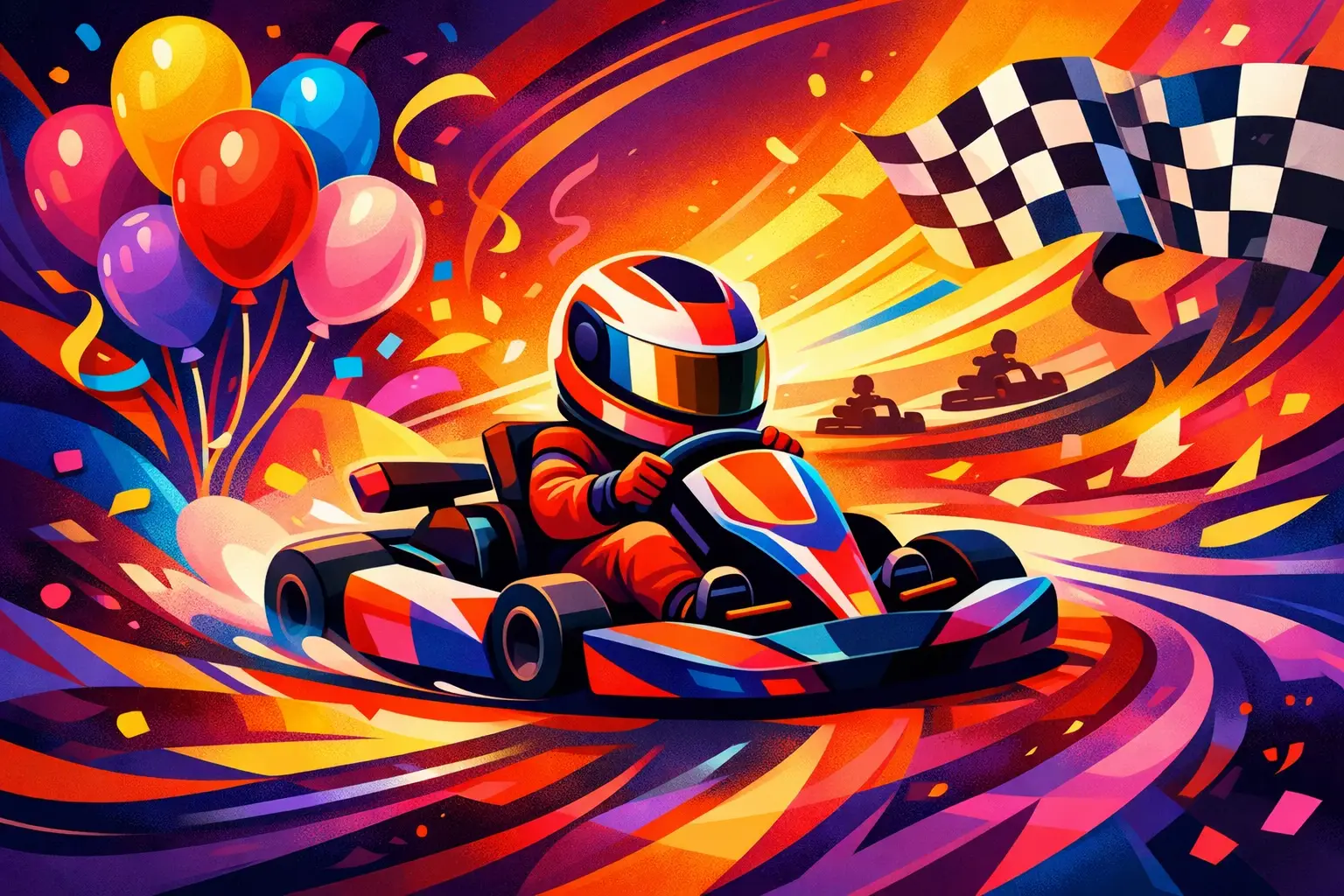 Cumpleaños infantiles originales con karting